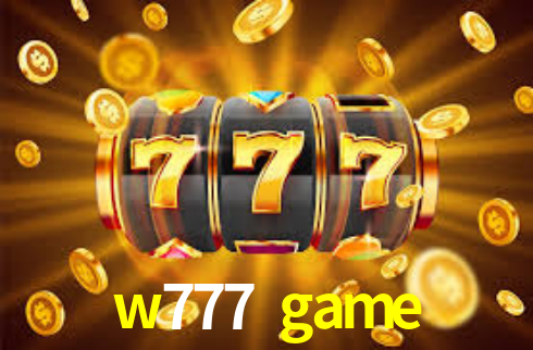 w777 game App Interface